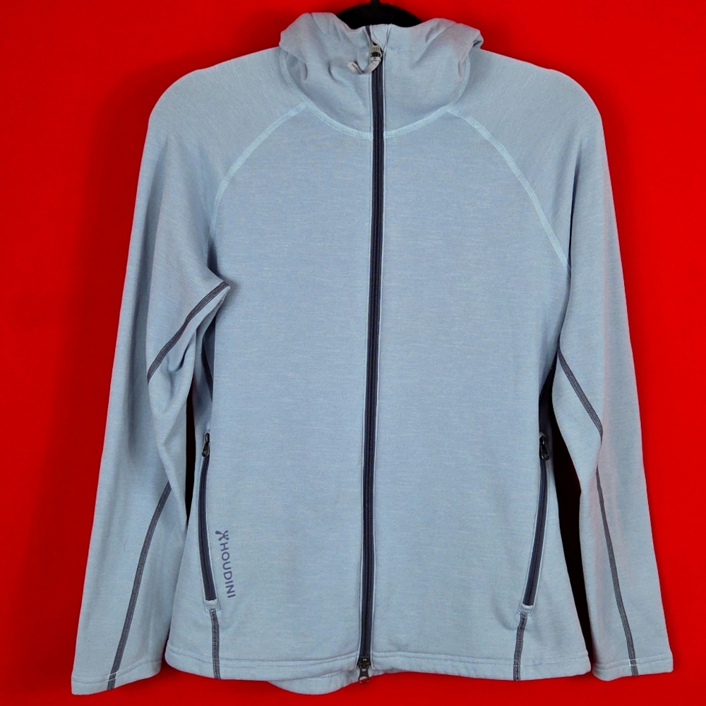 HOUDINI Outright Houdi Light Blue Womens Size‎ Small Hiking Running Camping
